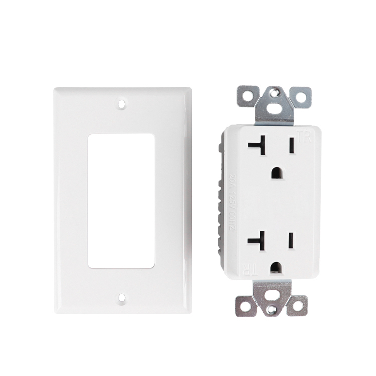 20A Duplex US Wall Outlet with TR Buy 20A Duplex US Wall Outlet with